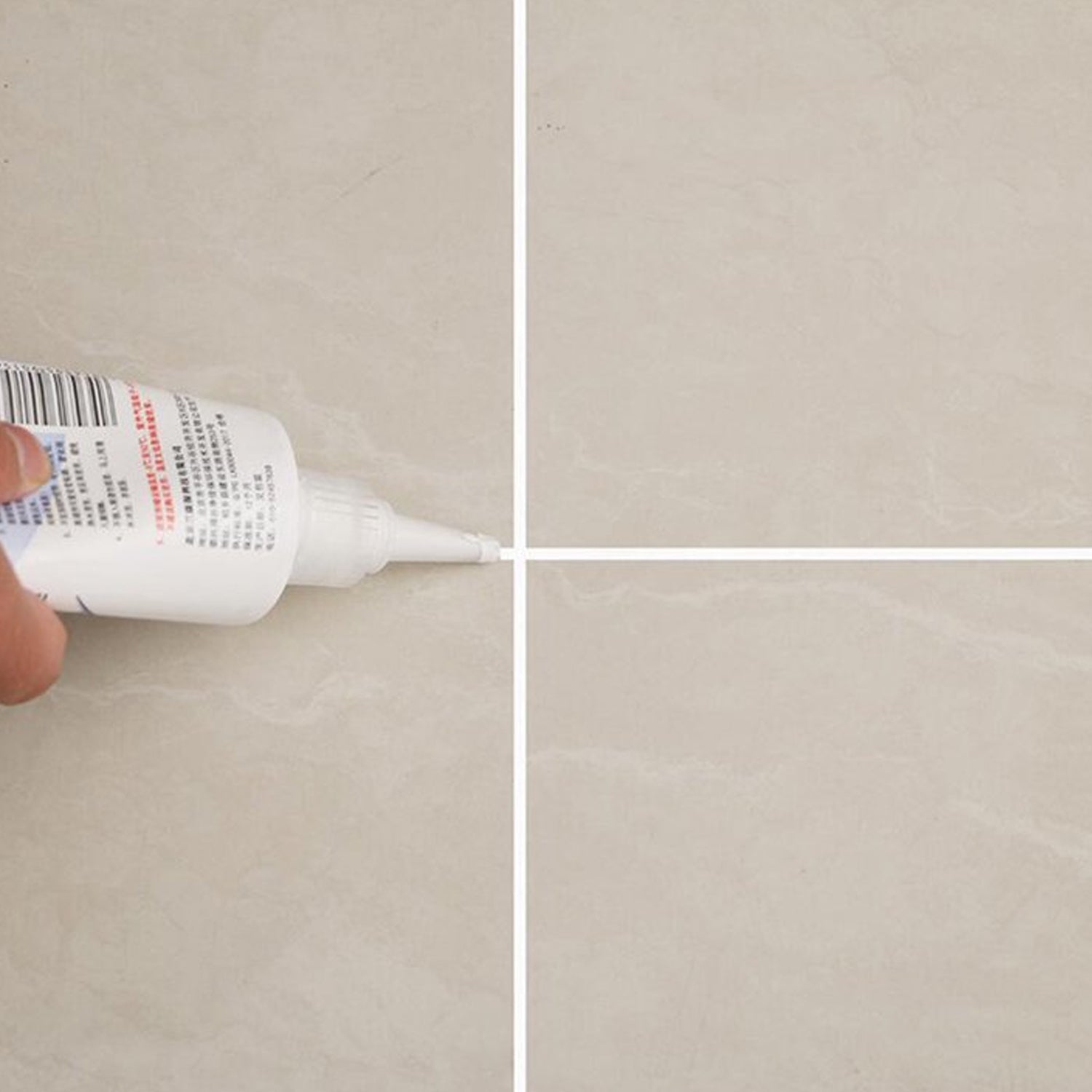 Waterproof Tile Gap / Crack / Grout Filler Water-Resistant Silicone Sealant for DIY Home Sink Gaps / Tiles Gaps / Grouts Repair Filler Tube For Home, Office, Bathroom, Toilets(180 Ml) Waterproof Tile Gap / Crack / Grout Filler Water-Resistant Silicone Sealant for DIY Home Sink Gaps / Tiles Gaps / Grouts Repair Filler Tube For Home, Office, Bathroom, Toilets(180 Ml)
